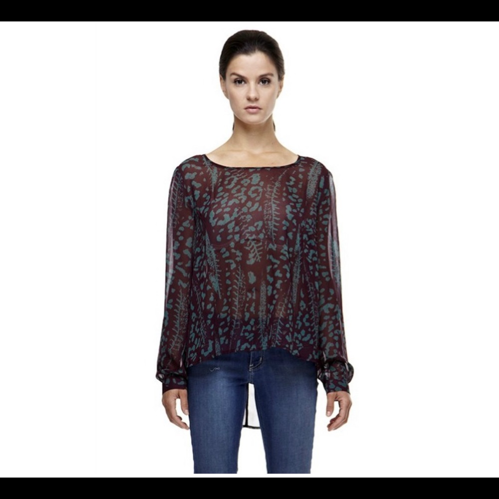 Ellison POISON IVY SHEER TOP